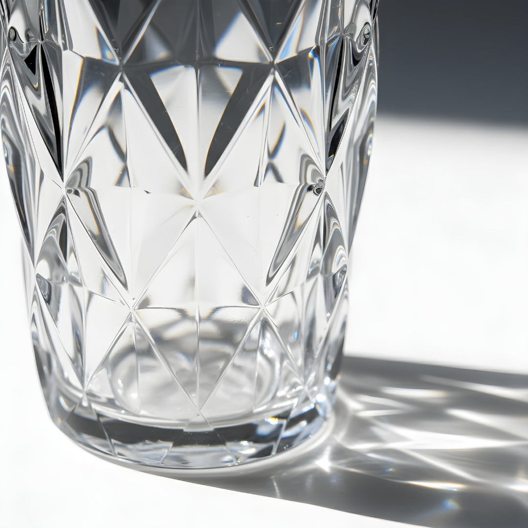 Ambergrid Diamond glasses set of 6